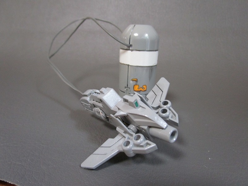 【SD】　 董卓ザク＆部隊兵　赤のスナイパーライフルセット塗装