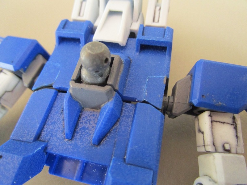 【SD】　 Ξガンダム　改造アクリルガッシュ　内部グレー