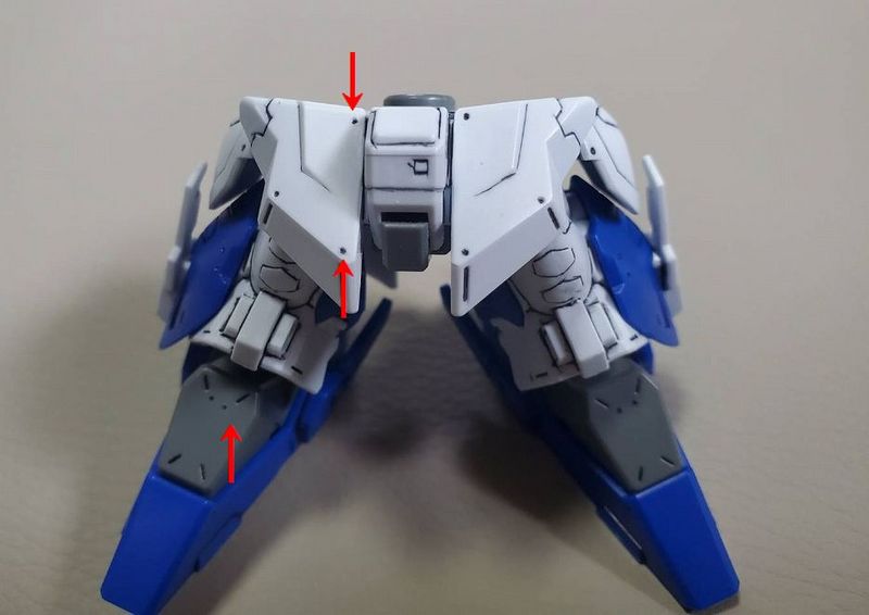 Sd 3ガンダム 改造バイスディティール1 L さく犬の ガンプラ日記