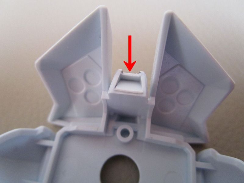 【SD】　 Ξガンダム　改造プラ板でディティール
