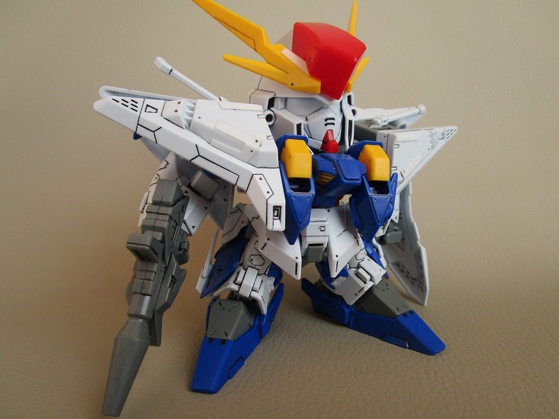 【SD】　 Ξガンダム　改造肩が外れやすい