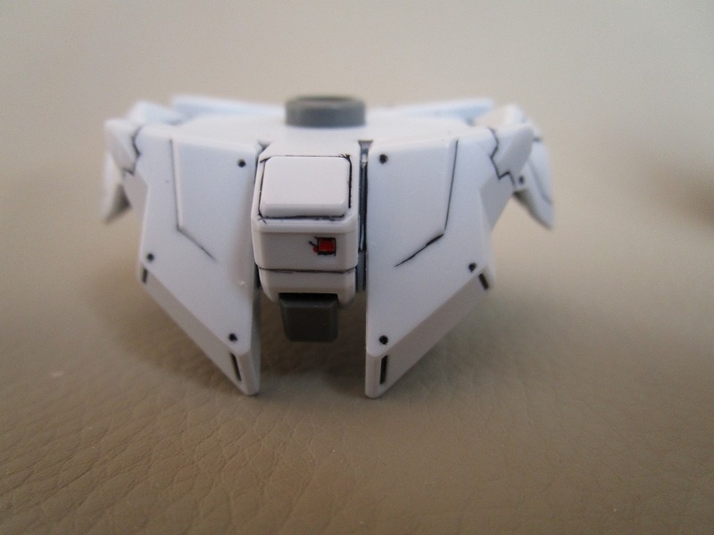 【SD】　 Ξガンダム　改造追加マイナスモールド+部分塗装