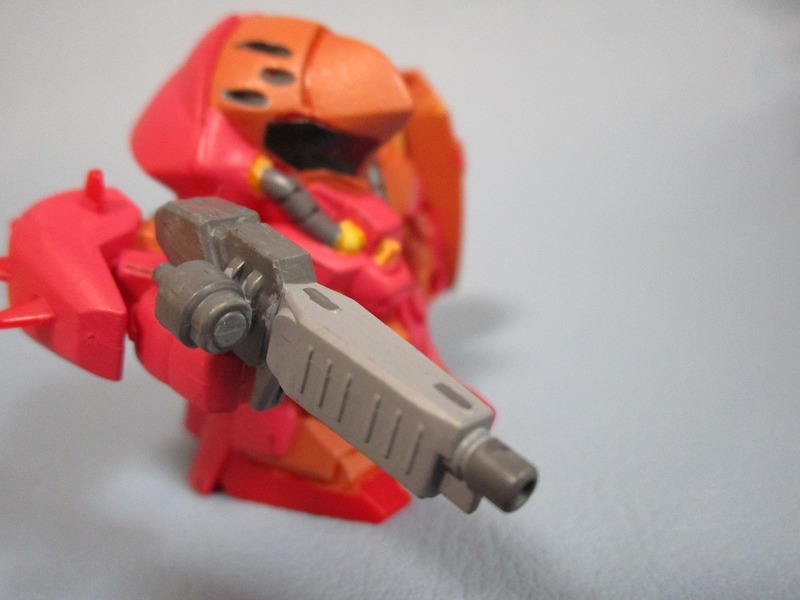 【SD】　 Ξガンダム　ギャルセゾンとメッサー　ダイソーのアクリルガッシュ