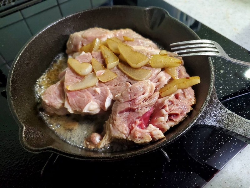 ステーキをビールで柔らかく　男の料理