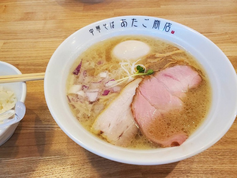 中華そば あたご商店 でラーメン食べてきた L さく犬の ガンプラ日記