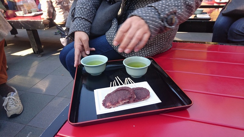 法多山　厄除け団子　栗だんご　＆みたらし