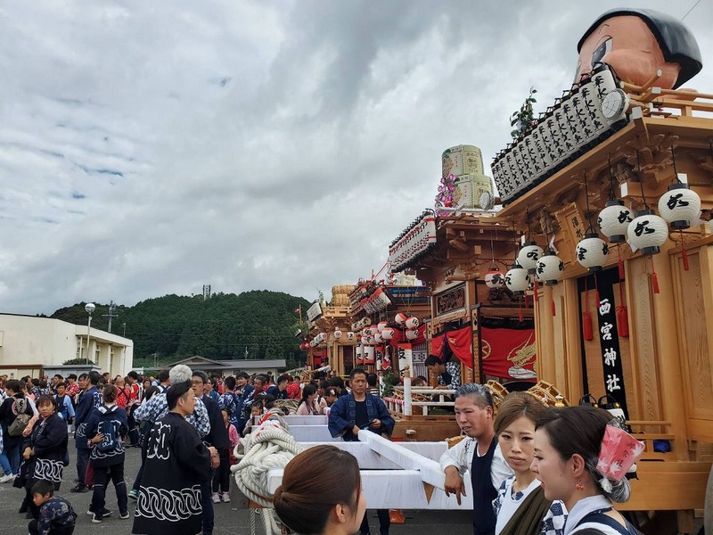 菊川祭り2日目