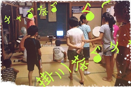 祭の足音と踊りの先生