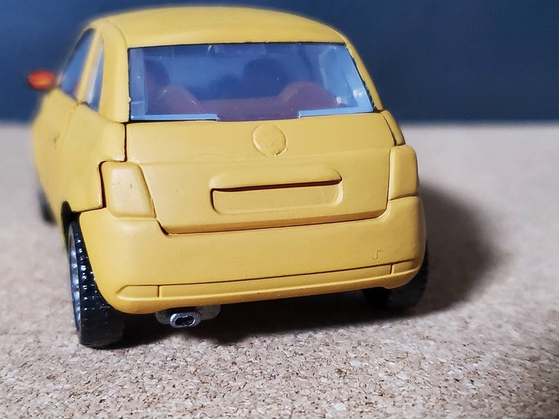フィアット 500（チンクエチェント）　シタデルで塗ってみた　シェイド