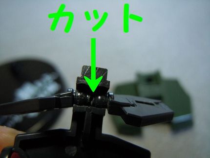 【HG】 ガンダムサバーニャ　腰プチ小ワザ