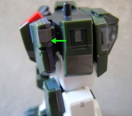 【HG】 ガンダムサバーニャ　腰プチ小ワザ