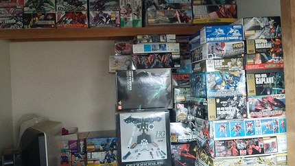 お引っ越しとガンプラ