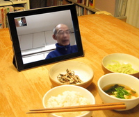 テレビ電話 with Facetime 2014/12/13 18:15:55