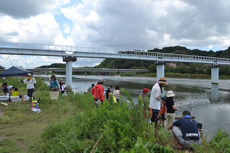 特設コーナー公開「8/19親子ハゼ釣り体験会＆バーベキュー大会」