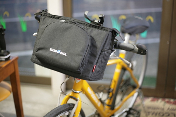 チャリをいじる　専用バッグ取付