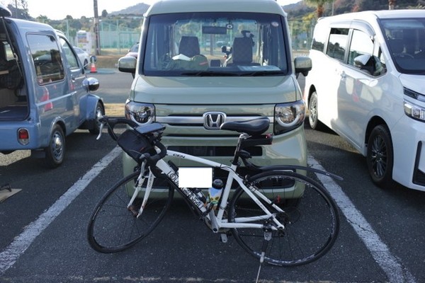 サイクリング　in　猪鼻湖周遊