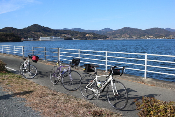 サイクリング　in　猪鼻湖周遊