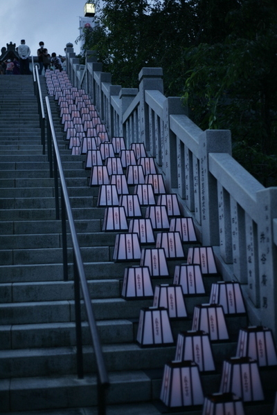 法多山の万燈祭