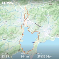 サイクリング　in　猪鼻湖周遊 2022/01/11 11:57:39