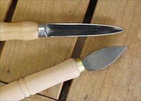 舞阪港　牡蠣剥きナイフ　あさり剥きナイフ
