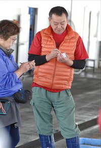 釜揚げを作るよ　舞阪しらす親分のオススメ