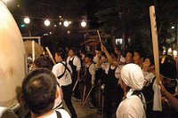 弁天神社祭典終了　夏が来た！