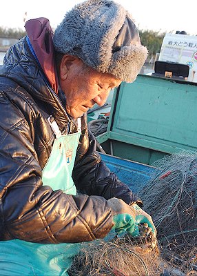 雄踏港 刺し網漁師正一さんのドウマン l 南浜名湖あそび隊！