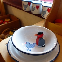 青い鳥のホーロー食器・ラインナップ