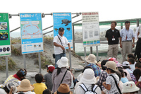 海がめ放流会　開催しました！ 2012/09/21 10:33:31