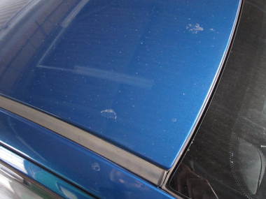 ルーフ クリア剥げの塗装 L 車のエスティシャン 板金塗装 ヘコミ キズ 修理 ｺｰﾃｨﾝｸﾞ 袋井発