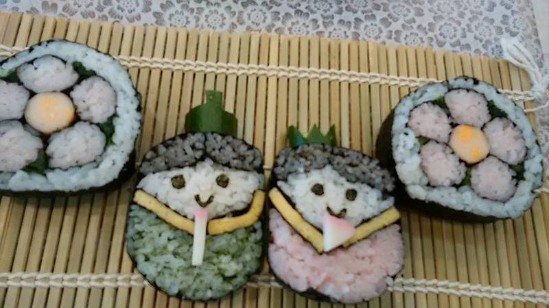 お雛様♪飾り巻き寿司講座に参加しました～♪スタッフ神原のスタッフ日記☆彡