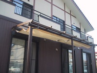 パーゴラ風のテラスを使って♪　掛川菊川袋井で。