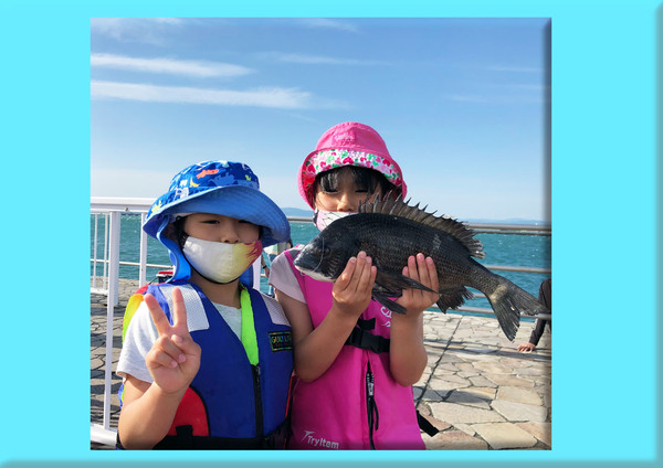 チヌ385mmも！スズラン海釣り体験会　　エクステリア＆住まいリフォーム　掛川菊川袋井で♪