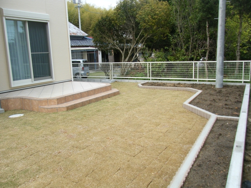 家庭菜園　ブロック
