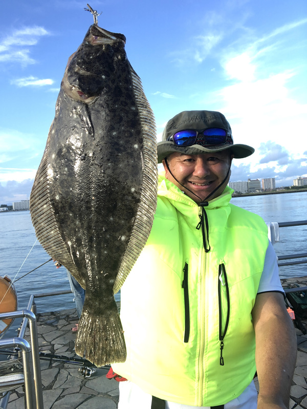 浜名湖海釣り公園で♪