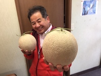 「スズラン代表鈴木は、メロンが大好き♡」掛川菊川袋井で♪