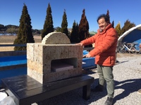 ピザ釜作った！　掛川菊川袋井で♪