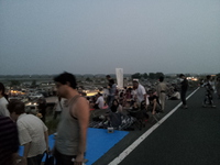 花火大会、その影 2013/08/15 09:07:33