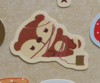 きれいずきん生活　シール　日々の手仕事シリーズ