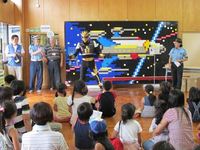 交通安全祭に出動しました。 2012/07/21 19:47:47