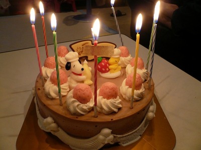 誕生日ケーキ