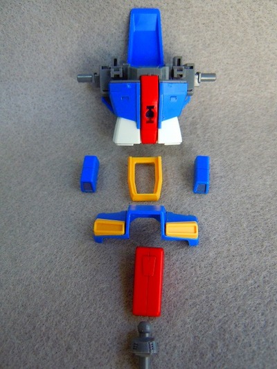 【HG】 ＺＺ　ボディー装甲
