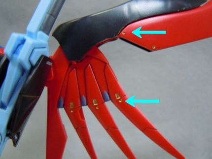 【HG】 デスティニーガンダム　ディティールアップバックパック