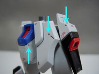 【HG】 デスティニーガンダム　ディティールアップ下半身