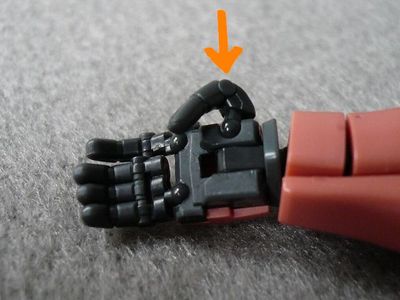 RG シャア専用 ザクII　ランドセル　フレーム