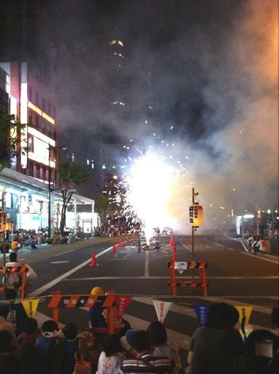 袋井の花火、浜松の花火