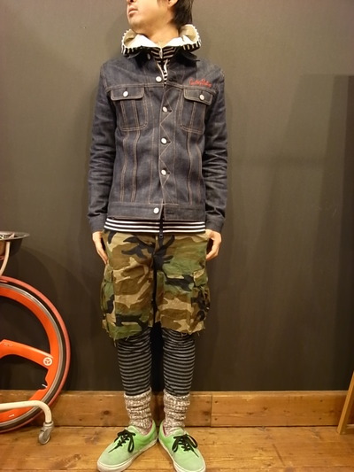 着回しdenim jkt