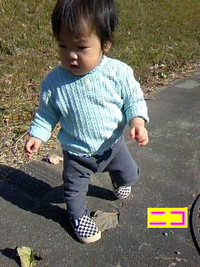 お外ﾃﾞﾋﾞｭｰ☆ 2010/11/20 20:12:21