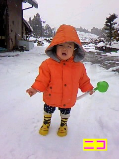 ゆきやこんこ～♪