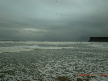 Saltburn-by-the-sea in winter